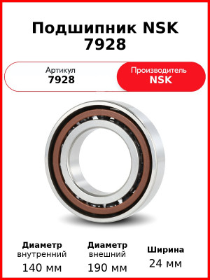 Подшипник NSK 7928