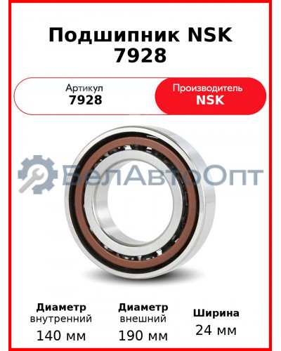 Подшипник NSK 7928