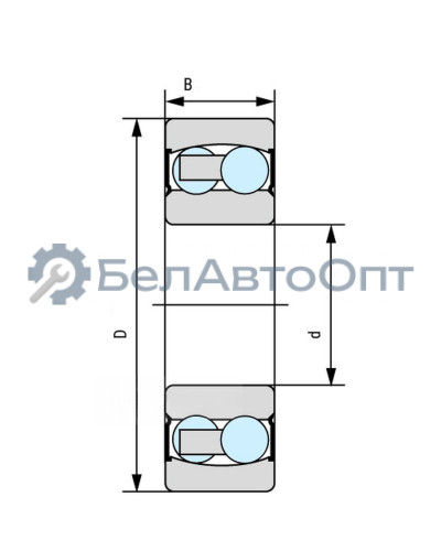 Подшипник NSK 2207 2RSTNG