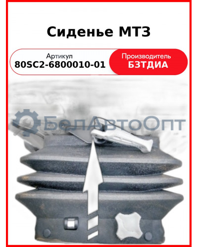 Сиденье (чехлы матерчатые + подлокотники) (80SC2-6800010-01