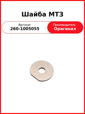 Шайба МТЗ (260-1005055