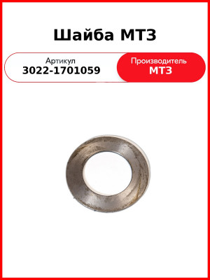 Шайба МТЗ (3022-1701059