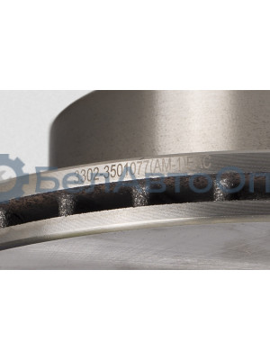 Диск тормозной ГАЗ 3302, 2705, 3221 "Автомагнат" (AM-12-010) 3302-3501077