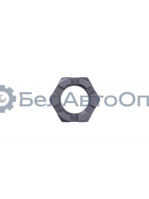 Гайка М20х1.5-6Н корончатая многоцелевая тефлон (М20х1.5xSW30xH16) "Автомагнат" (AM-46-148)(Комплект 10 шт.) 374910