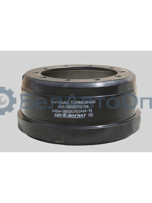 Барабан тормозной "Автомагнат" (AM-02-031) 6404-3502070