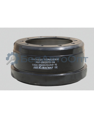 Барабан тормозной "Автомагнат" (AM-02-031) 6404-3502070