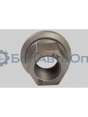 Гайка колеса ГАЗ,КАМАЗ,МАЗ "Автомагнат" (AM-46-018)(Комплект 10 шт.) 93865-3101038