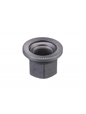 Гайка колеса Евро (с насечкой на юбке против отворачивания) М22х1,5, ТЕФЛОН (ключ 32мм)  "Автомагнат" (AM-46-143)(Комплект 10 шт.) 93865-3104038-02