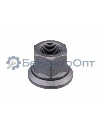 Гайка колеса Евро (с насечкой на юбке против отворачивания) М22х1,5, ТЕФЛОН (ключ 32мм)  "Автомагнат" (AM-46-143)(Комплект 10 шт.) 93865-3104038-02