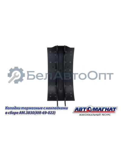 Колодки тормозные КАМАЗ "Автомагнат" (AM-69-022) A3830