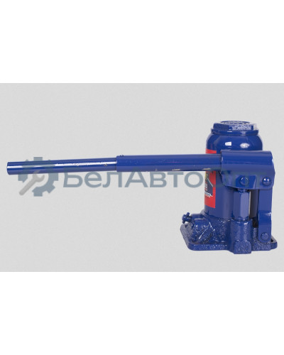 Домкрат 4 т. Двухштоковый (TUV)   (Мин.150 мм, Мах: 350мм) с предохранительным клапаном (картонная упаковка) "Автомагнат" (AM-13-K2-002