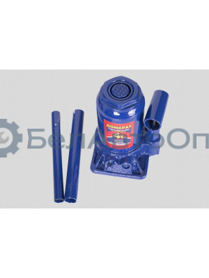 Домкрат 4 т. Двухштоковый (TUV)   (Мин.150 мм, Мах: 350мм) с предохранительным клапаном (картонная упаковка) "Автомагнат" (AM-13-K2-002