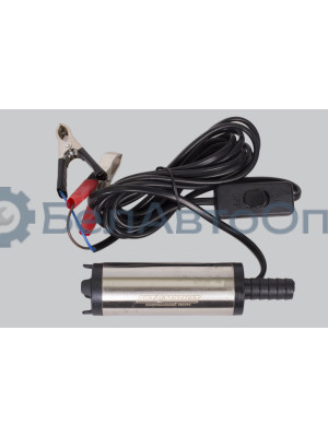 Насос Перекачки топлива "Silver"   D38мм/12В  без фильтра (погружной, электрический)  "Автомагнат" (AM-21-007