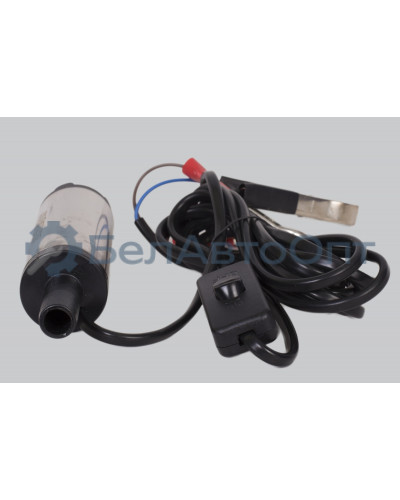 Насос Перекачки топлива "Silver"   D38мм/12В  без фильтра (погружной, электрический)  "Автомагнат" (AM-21-007