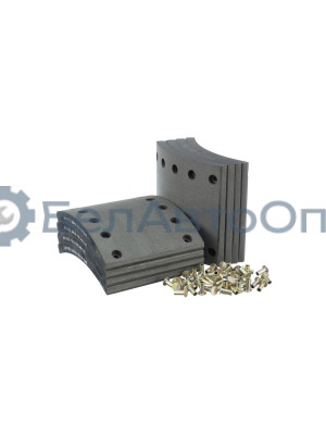 Колодки тормозные BPW S7 SN4220 "Автомагнат" (AM-69-050) 05.091.46.14.0