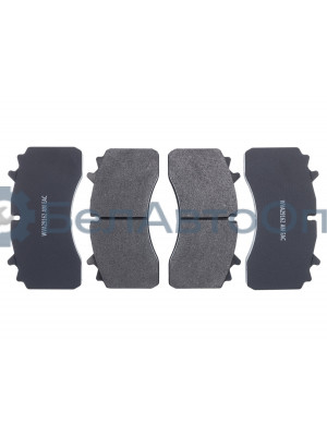 Колодки тормозные SAF "Автомагнат" (AM-69-020) WVA29162