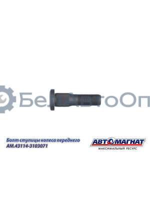Болт ступицы КАМАЗ "Автомагнат" (AM-46-053)(Комплект 10 шт.) 43114-3103071