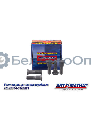 Болт ступицы КАМАЗ "Автомагнат" (AM-46-053)(Комплект 10 шт.) 43114-3103071
