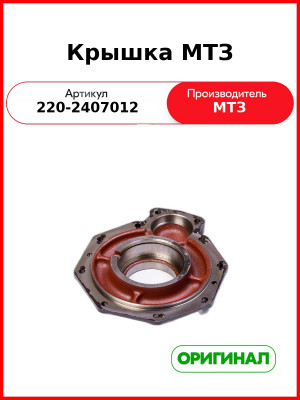 Крышка (РУП МТЗ)  220-2407012