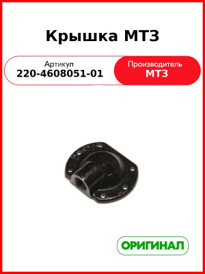 Крышка (РУП МТЗ)  220-4608051-01