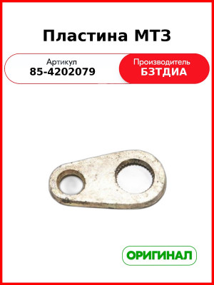 Пластина (РУП БЗТДиА)  85-4202079