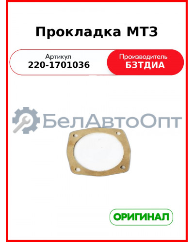 Прокладка (РУП БЗТДиА)  220-1701036