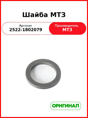 Шайба МТЗ (ОАО МТЗ)  2522-1802079