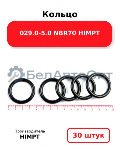 Кольцо 029.0-5.0 NBR70 HIMPT. Комплект 30(шт.)